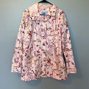 Columbia Sportswear Company Floral Rain Jacket